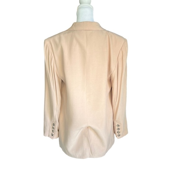 L’agence - Jayda Relax Double Breasted Oversized Blazer Sz 4 - Picture 7 of 12